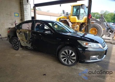 2014 Honda Accord Hybrid Ex-L z USA, uszkodzony, nr VIN 1HGCR6F57EA002596